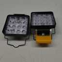 2Pcs Cordless LED Work Light Compatible with Dewalt 20V Battery, 112W 11200 Lumens Underhood Work Light Tool Gifts for Men, with USB & Type-C Charging Port Emergency for Workshop, Garage