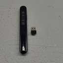 QUI Presentation Clicker for PowerPoint, RF 2.4GHz USB Wireless Presenter Remote with Volume Control, PowerPoint Clicker Slide Advancer for Mac, Windows, Laptop, Keynote (Black)