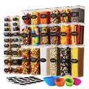 Chef's Path Airtight Food Storage Container Set with Lids - Superior Variety Pack of 36 for Kitchen & Pantry Organization, BPA Free Kitchen Storage Containers for Cereal, Flour &, Sugar