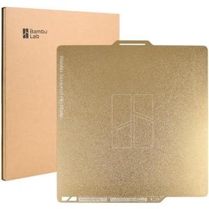 3DTOOLS Bamboo Lab Original Double Sided Textured PEI Build Plate 10x10  for Bambu Lab X1C / X1 / X1E / P1P / P1S / A1 PEI Spring Steel Build Plate Flexible