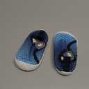 FEETCITY Wide Baby Water Shoes Boys Girls Barefoot Shoes Quick-Dry Kids Aqua Socks for Beach Swim Pool (6-12 Months Infant, Blue Gradient)