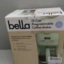 bella 12 cup Programmable Coffee Maker (Seaglass)