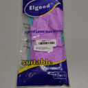 Elgood Reusable Dishwashing Cleaning Gloves with Latex free, Cotton lining,Kitchen Gloves 2 Pairs,Purple+blue Medium