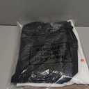 Huukeay 3 Pack Women's Mock Turtleneck Short Sleeve Tops Ribbed Cotton Lettuce Trim T Shirts Slim Fit Casual Base Tee Size Large