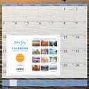 Blue Sky 2021 Monthly Wall Calendar, White Twin-Wire Binding, 15.5" x 22.75", Scenes (117890-21), 15.5"W x 22.8"H