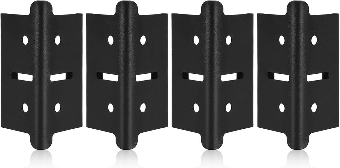 4 Pcs 1.5 in Post Coupling for Steel Shelving Post, Post Coupler, Post Connector Only Compatible with 1.5 in Wide Steel Post, 3.95 x 1.68 x 1.68 in