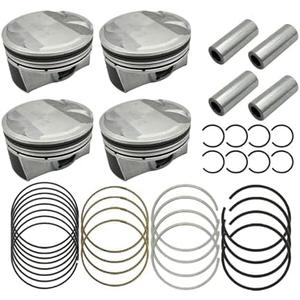 BuliBoao Engine Piston & Piston Pin Snap Rings Kit Standard Fits for Hyundai Kona 2.0L L4 2018-2019, Veloster 2.0L L4 2019, Elantra 2.0L L4 2017-2018 23041-2E800, 230402E601
