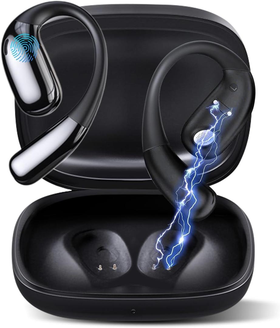 Ourlife AI Translation Earbuds Real Time,144 Language Translator Earbuds Offline Mode,60H Battery Bluetooth 5.4 Headphones Translation for Travel Business,iOS & Android Support
