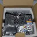 Rechargeable Par Lights, RGBW LED Uplights Battery Powered Stage Light, HOLDLAMP Par Can DJ Lights Sound Activated with Remote & DMX Control for Festival Party Event Wedding Bar (1 Packs)