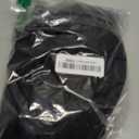 candyfouse Halloween Full-Length Hooded Velvet Cloak Cape, Adult Vampire Witch Wizard Costume for Party Cosplay (150cm, Black)