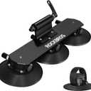 ROCKBROS Suction Cup Bike Rack for Car Roof Top Sucker Bike Rack Quick Release Aluminium Alloy Bike Carrier with Sucker for 1 Bike