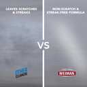 Weiman Stainless Steel Cleaner & Polish, 2 Pack, Anti Fingerprint Spray Stainless Steel Cloth, Water Spots & Grease, No Streaks or Residue, Safe for Metal Polish, Chrome, Appliances, Sinks & Grills