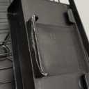 Extra Large Two Tier Stainless Steel Dish Drainer Drying Rack with Drainboard for Kitchen Counter, Modern Black and Silver, Rust Proof Metal, Space Saving Double Countertop Big Plates Dryer and Tray