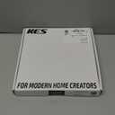 KES Black Toilet Paper Holder Stand Bathroom Freestanding Toilet Tissue Paper Roll Holder, 20" H SUS304 Stainless Steel Rustproof Weighted Base Matte Black, BPH286S1A-BK