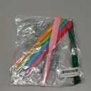 5pcs Silicone Jar Spatulas set, Cake Cream Spatulas Set, 9.8 inch Non-Stick Heat Resistant Mixing Butter Spatulas Baking Scrapers for Jars Blenders Cooking Stirring