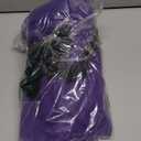 5 Pcs Halloween Costume Women Adults,Purple Beanie/Goggles/Tutu Skirt/Suspenders/Gloves Halloween Costume Accessories