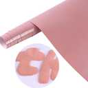 Tintnut Puff Vinyl Heat Transfer - 10inches x 6ft 3D Pinkish Grey Puff HTV Roll Pink Heat Transfer Vinyl Foaming Colorful Puffy Iron on Vinyl for T-Shirts DIY