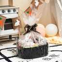KoberrLi Cellophane Wrap Cellophane Bags 18x25 inch Gift Baskets 10 Count Large Clear Wrapping Plastic Bags for Easter Boxes Blanket Quilt