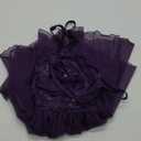 Avidlove Womens Babydoll Lingerie Lace Chemise Floral Sexy Nightgown Embroidered Lingerie Dress Boudoir Nightie (Large, Purple)