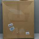 20x24 Assembled Canvas Frame for 0.6"-0.9" Deep Stretched Canvas, 0.75" Depth Floating Frame, Black(1PCS,Aluminum)