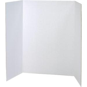 Presentation Boards, Single Wall, White, 48" x 36", 12 Count
Great for arts, crafts, displays, presentations and classroom projects