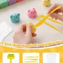 Modeling Clay Kit - 42 Colors Air Dry Clay, DIY Molding Magic Clay Includes Tools and Christmas Accessories, Modeling Clay for Kids is an Ideal Holiday Gift for Children Over 3 Years Old