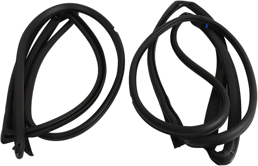 2pcs Front Door Weatherstrip Seal Left Right Replacement for 2007 2008 2009 2010 2011 2012 2013 2014 2015 2016 2017 2018