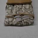 RUGSURE Washable Area Rugs, 4' x 6' - 1/6 Thick - Stain & Water Resistant Non-Slip - Perfect Resistant Rug for Living Room, Bedroom, Nursery, Pet & Child Friendly, Vibrant Colors Rugs, Brown