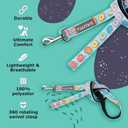 FuzzYard You Drive Me Glazy Dog Leash | Size L | Comfortable Neoprene Lead for Dogs | Perfect for Outdoor Walking & Training