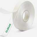 7 x Extra Strong Double Sided Tape, 16.5FT Double Sided Adhesive Tape Heavy Duty, Clear & Tough Nano Tape for Hanging Picture, Poster, Carpet, Photo Deco, Multipurpose Mounting Tape (1/24" x1/2" x 16.5')