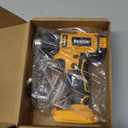 Cordless Heat Gun,350W 572-1022(300-550) Fast Heating,Hot Air Gun for DEWALT 20v Battery,5 Nozzles for Tube Bending, Shrinking PVC, Stripping Paint(Tool Only No Battery)