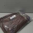 PAVILIA Hanging Toiletry Bag Women Men, Foldable Cosmetic Organizer Travel Bag, Water Resistant Makeup Bag Toiletries, Large Travel Essentials Kit (Dark Brown)