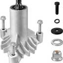 130794 Spindle Fit for Craftsman LT1000 Riding Mower - 128285 Spindle Fit for HU Pou LAN S Ears Craftsman LT2000 LT3000 DLT3000 Lawn Mower with 38" 42" Deck, Included 3 Tapped Bolts & Holes