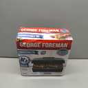 George Foreman Fully Submersible Grill, NEW Dishwasher Safe, Wash the Entire Grill, Easy-to-Clean Nonstick, Black/Grey (4-Serving)