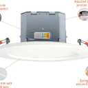 HALO CJB 6 inch 5CCT Canless Recessed Integrated LED Downlight with Attached JBOX