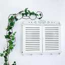 17PCSMetal Hanging Trellis for Pothos Plant Climbing Support | Vine Wall Lattice for Indoor and Outdoor Garden | House Accessories for Climbing Plants | Small Metal Trellis for Lattice Support (Hexagon Chain Trellis)