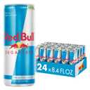 Red Bull Sugar Free Energy Drink with 80mg Caffeine plus Taurine & B Vitamins, 8.4 Fl Oz, Pack of 24 Cans