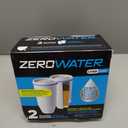 ZeroWater Official Replacement Filter - 5-Stage 0 TDS Filter Replacement - System IAPMO Certified to Reduce Lead, Chromium, and PFOA/PFOS, 2-Pack