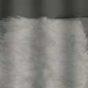 Phantoscope Faux Fur Solid Decorative Pillow Cover Fluffy Throw Pillow Mongolian Luxury Fuzzy Pillow Case Cushion Cover for Bedroom and Couch,True White 18 x 18 Inches