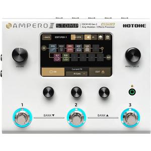 HOTONE Guitar Multi Effects Processor Multi Effects Pedal Touch Screen Guitar Bass Amp Modeling IR Cabinets Simulation Guitar Effects Pedal Multi FX Processor Ampero II Stomp HOTONE Guitar Multi Effects Processor Multi Effects Pedal Touch Screen Guitar Bass Amp Modeling IR Cabinets Simulation Guitar Effects Pedal Multi FX Processor Ampero II Stomp