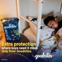 Goodnites Boys' Nighttime Bedwetting Underwear, Size Extra Small (28-43 lbs), 44 Ct (2 Packs of 22), Packaging May Vary