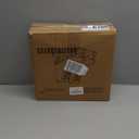 XUDREZ Classic Roller Skates High-Top Double-Row Leather Roller Skates for Women and Men (37-Men:5-Women:6.5, black black wheel)