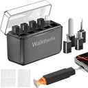 13-in-1 for iPhone Cleaning Kit Charging Port Cleaner- Multi-Tool Phone Cleaner for Repair iPhone AirPods Pro iPad (Type C) Charging Port Speaker, Lightning Cables, Connectors with Portable Case