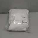 RYB HOME White Curtains Sheer - Linen Texture Sheer Window Covering, Light & Airy Translucent Panels for Bedroom Living Room Patio Glass Door, 52 inch Width x 95 inch Length, Set of 2