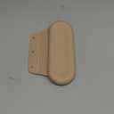 Silicone Makeup Brush Holder Travel Cosmetic Bag,Travel Make up Brush Holder,Anti-Fall Out Magnetic Closure,Essentials for Women (Khaki)