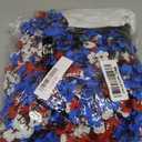4th of July Babys Breath Artificial Flowers Topiary Ball Tree with Ground Stake, 20inch Red White and Blue Patriotic Flowers for Planter Porch Patio Yard Garden Decor