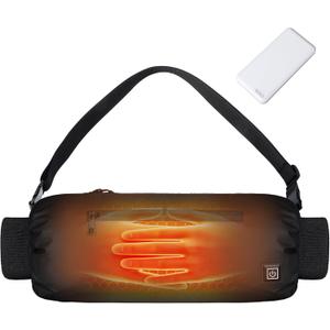 Heated Hand Warmer Pouch Hand Muff with 10000mAh Rechargeable Power Bank Portable USB Hand Warmer Muff