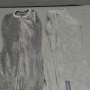 SwaddleMe by Ingenuity Compression Baby Swaddle Pod in Velboa, Two-Way Zipper for Easy Diaper Changes, Improves Sleep & Calms Startle Reflex, 0-2 Months, 1.0 TOG, 2-Pack - Clouds & Stars