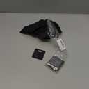 Earring Display Holder Cards, 100Pcs 2 Inch Jewelry Hanging Tags with 6 Holes, Blank Cardboard Holders for Selling Retail DIY Craft Organization(Black)