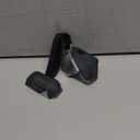 Aulumu A29 Geometric AirPods 4 Case with Lock | Protective Cover with Nylon Buckle | Alloy Armour | Compatible with Apple AirPods 4th (2024) - Translucent Grey